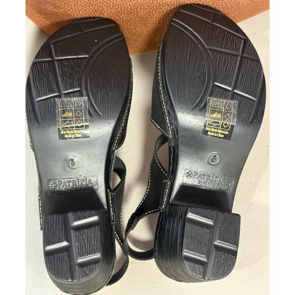 PATRIZIA WOMENS SIZE 6 SUPER LIGHTWEIGHT CUSHION COMFORT HEELS SLINGBACK SANDALS - Picture 9 of 10